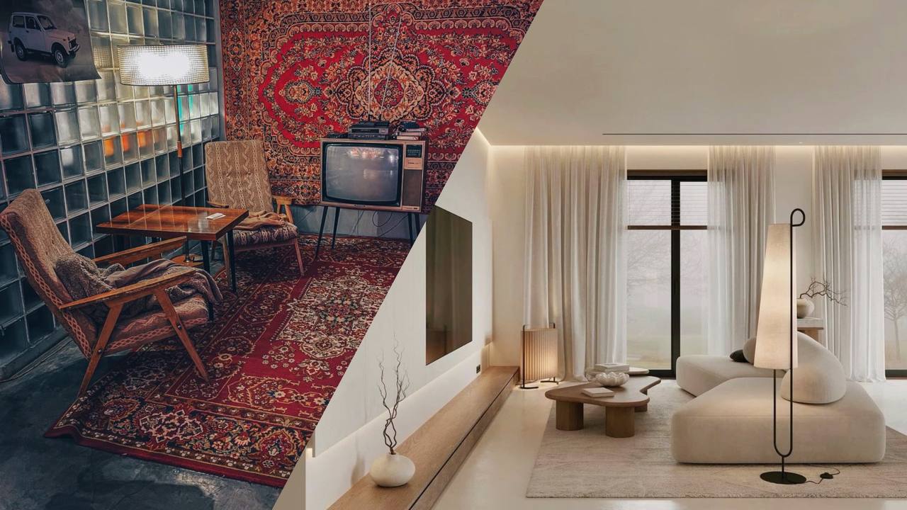 Як квартиру з консервацією у коморі та килимом на стіні замінив лаконічний мінімалізм?