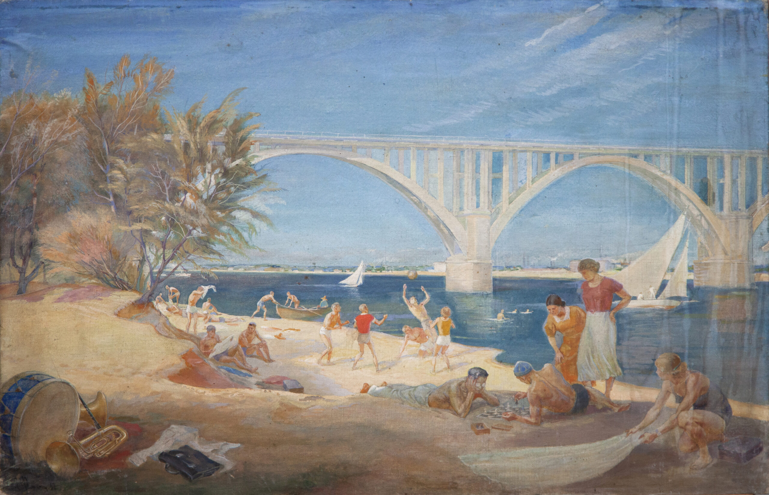 Закохані в Дніпро: як митці малювали місто в різні епохи?